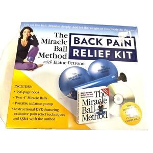 The Miracle Ball Method, Back Pain Relief Kit - New